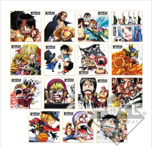 Shikishi – One Piece – Ichiban Kuji ~The Best Edition One Piece Day ...