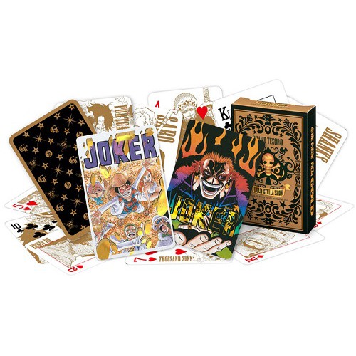Trump Cards – 54 Cartes – One Piece Film Gold – Grand Tesoro Gold